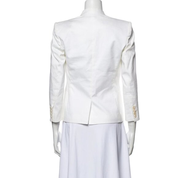HELMUT LANG White Single Button Blazer size 6 - Picture 3 of 12